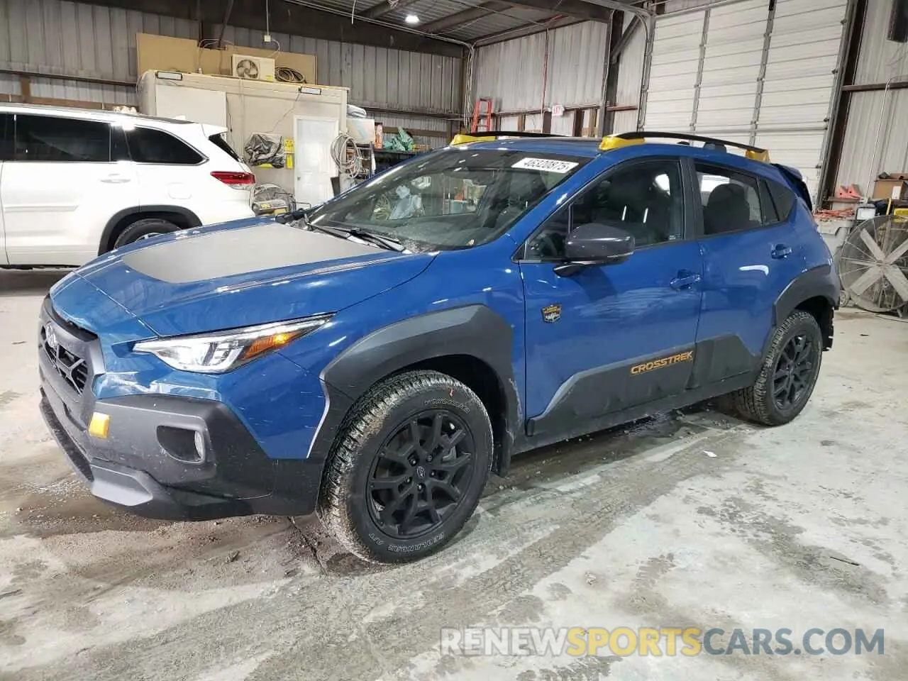 1 Photograph of a damaged car 4S4GUHU63R3787064 SUBARU CROSSTREK 2024