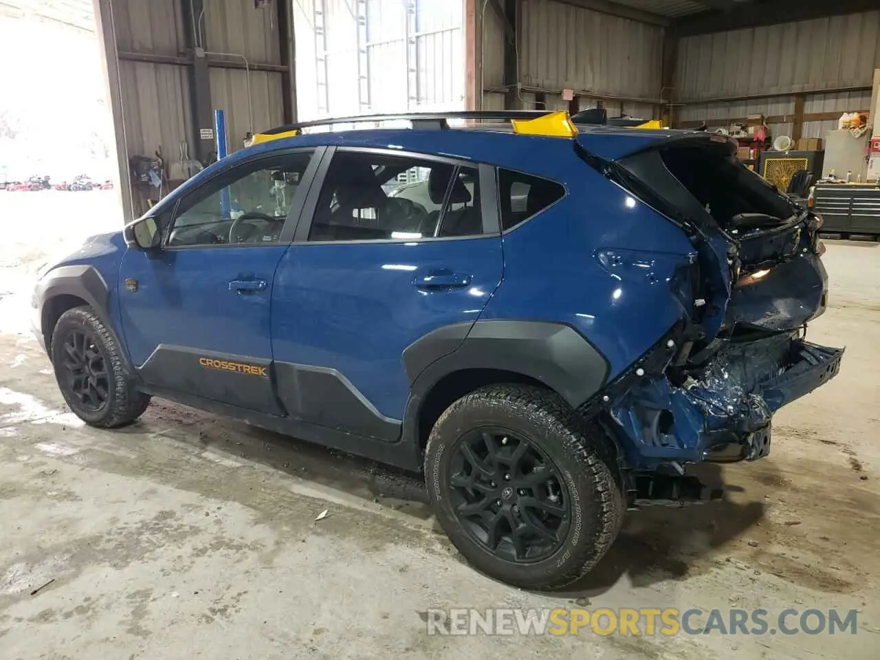 2 Photograph of a damaged car 4S4GUHU63R3787064 SUBARU CROSSTREK 2024