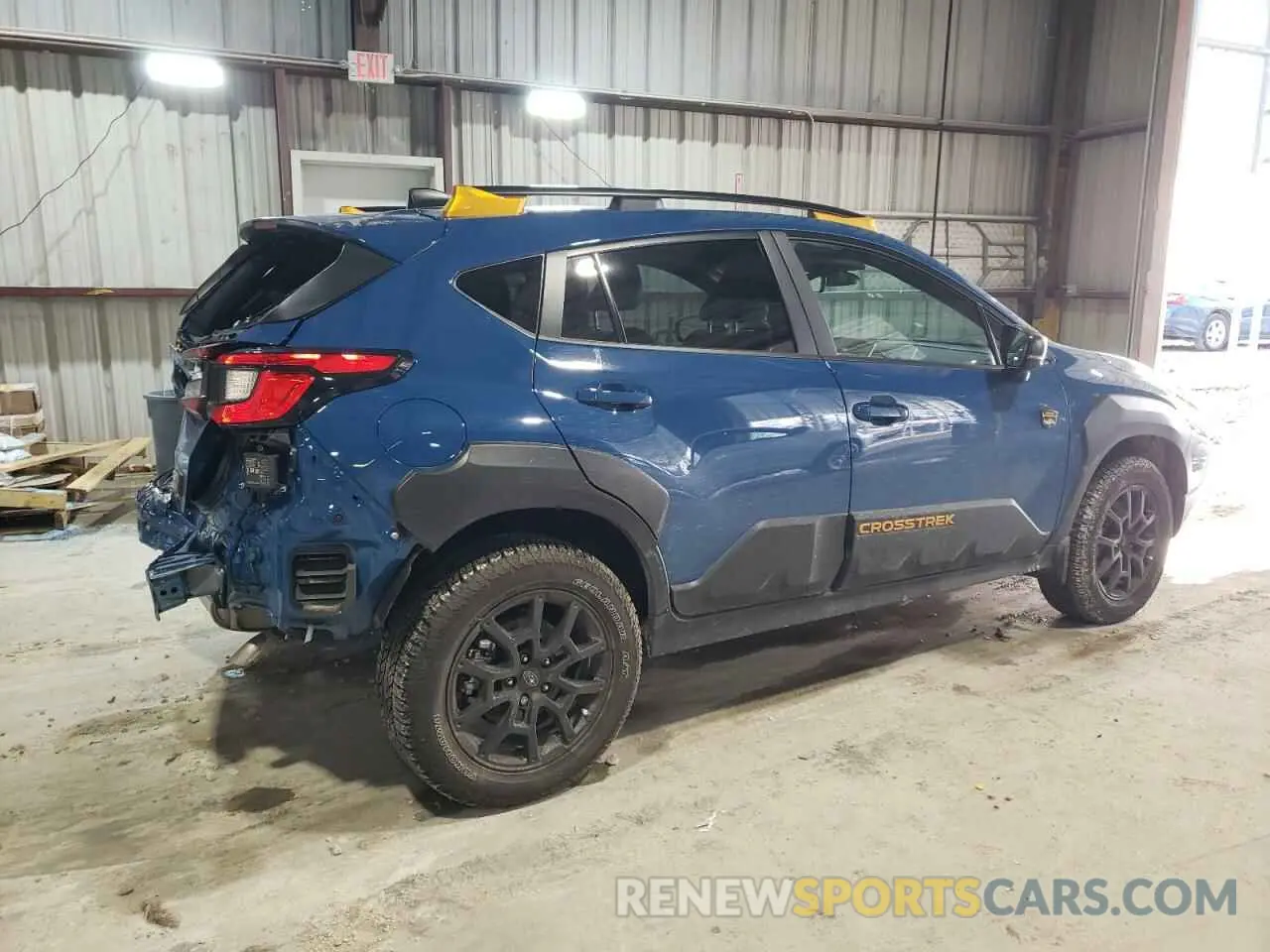 3 Photograph of a damaged car 4S4GUHU63R3787064 SUBARU CROSSTREK 2024