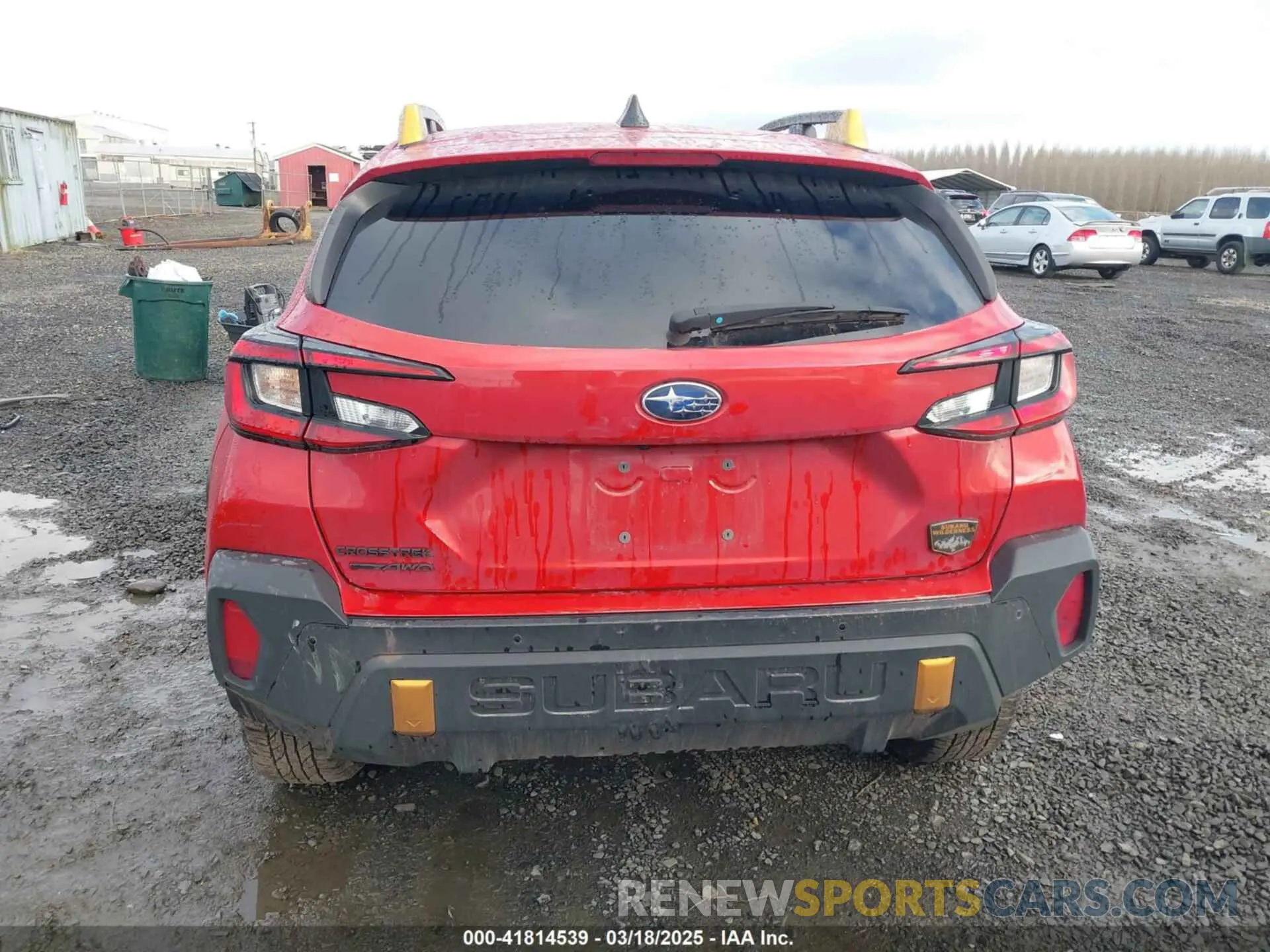 17 Photograph of a damaged car 4S4GUHU63R3842029 SUBARU CROSSTREK 2024
