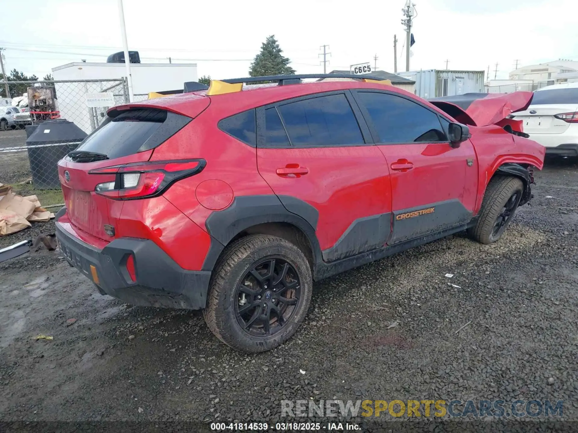 4 Photograph of a damaged car 4S4GUHU63R3842029 SUBARU CROSSTREK 2024