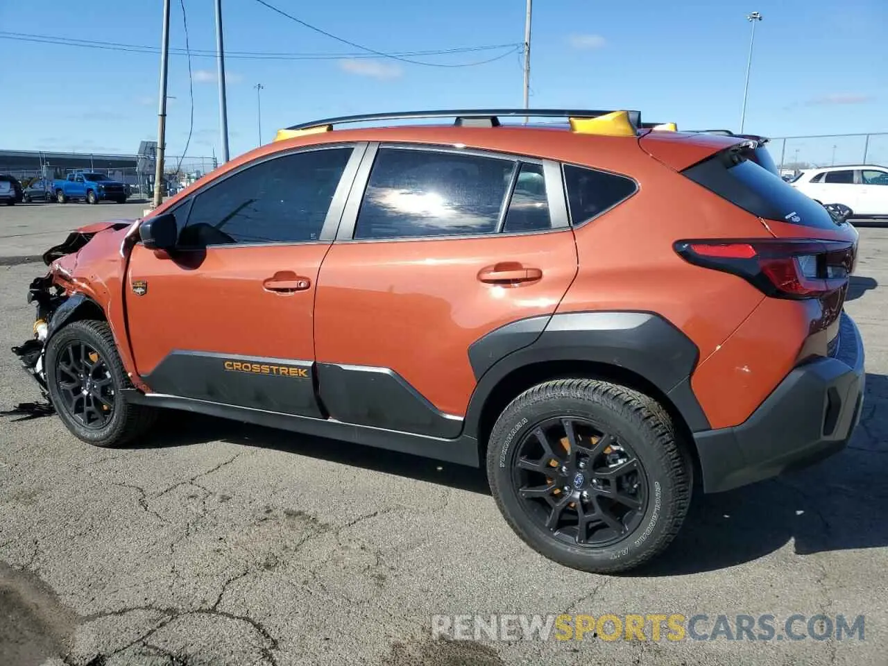 2 Photograph of a damaged car 4S4GUHU64R3773500 SUBARU CROSSTREK 2024