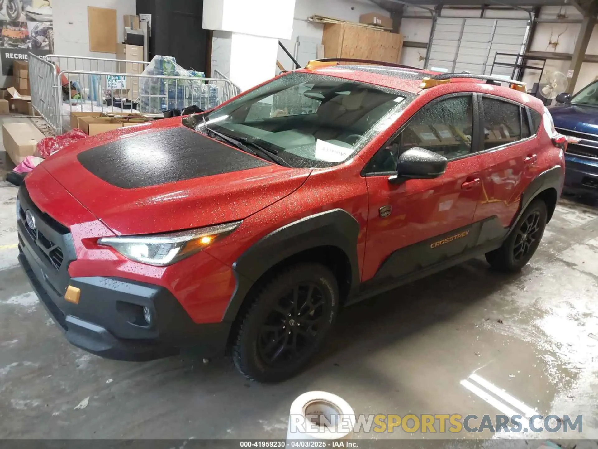 2 Photograph of a damaged car 4S4GUHU64R3775327 SUBARU CROSSTREK 2024