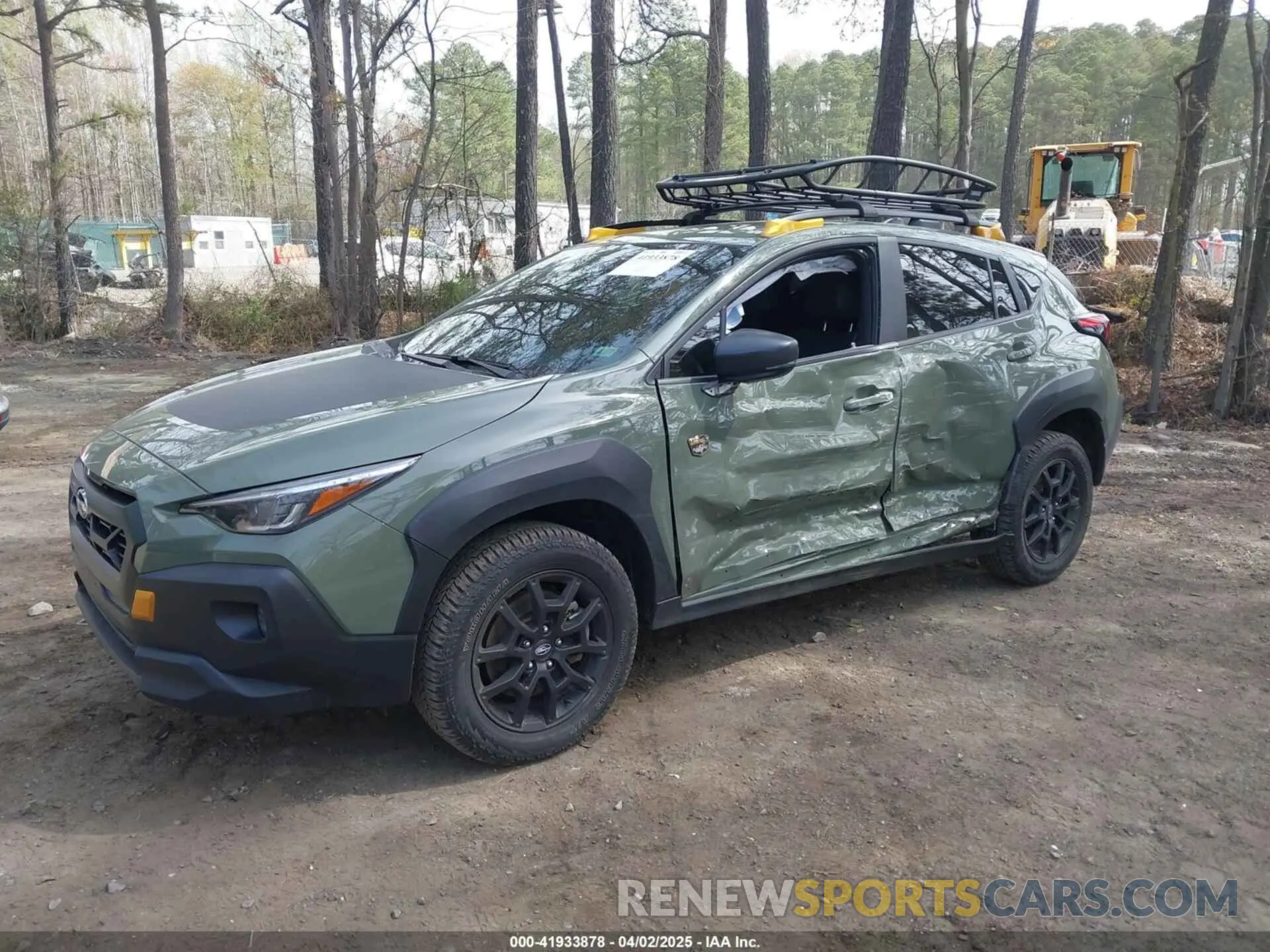 2 Photograph of a damaged car 4S4GUHU64R3786862 SUBARU CROSSTREK 2024