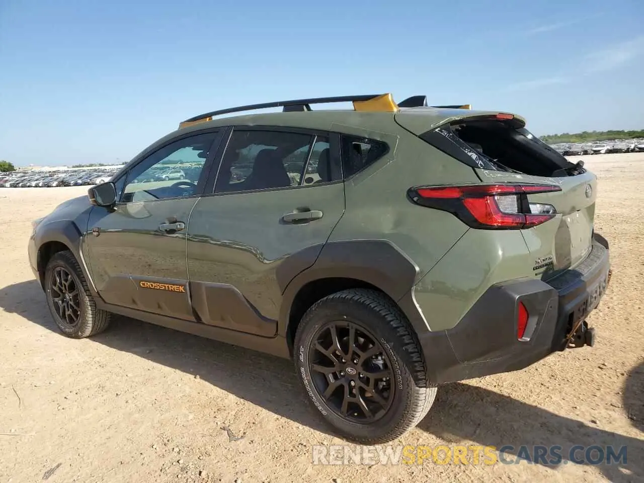 2 Photograph of a damaged car 4S4GUHU64R3797909 SUBARU CROSSTREK 2024