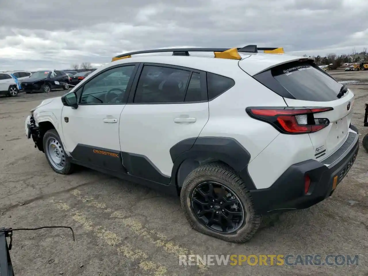 2 Photograph of a damaged car 4S4GUHU65R3773022 SUBARU CROSSTREK 2024