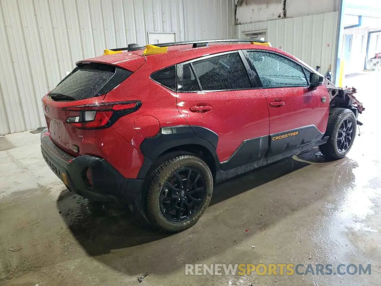 3 Photograph of a damaged car 4S4GUHU65R3829153 SUBARU CROSSTREK 2024