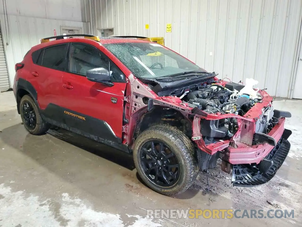 4 Photograph of a damaged car 4S4GUHU65R3829153 SUBARU CROSSTREK 2024