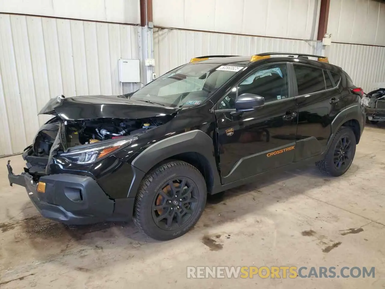1 Photograph of a damaged car 4S4GUHU66R3748890 SUBARU CROSSTREK 2024