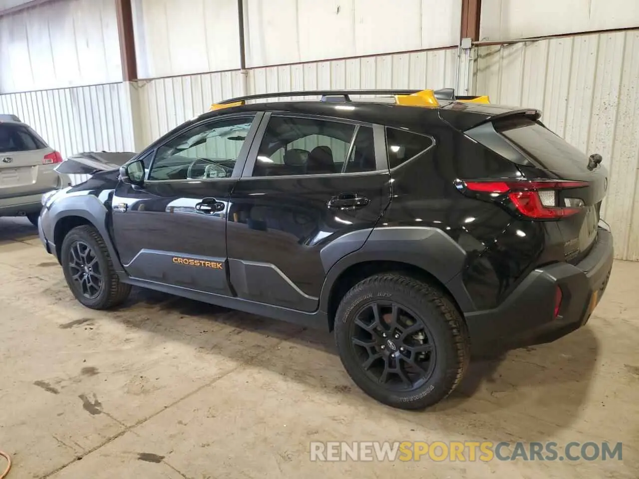 2 Photograph of a damaged car 4S4GUHU66R3748890 SUBARU CROSSTREK 2024