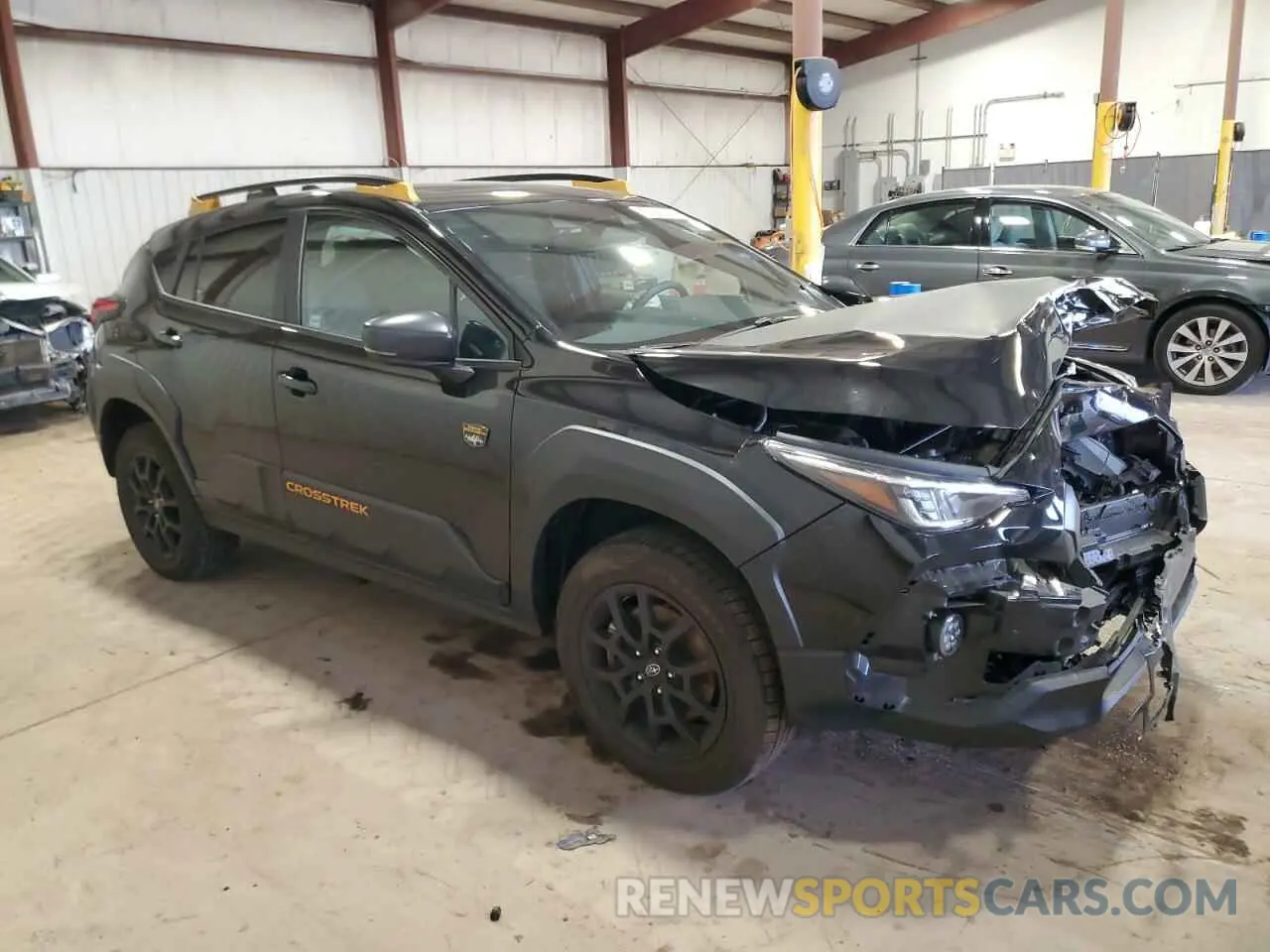 4 Photograph of a damaged car 4S4GUHU66R3748890 SUBARU CROSSTREK 2024