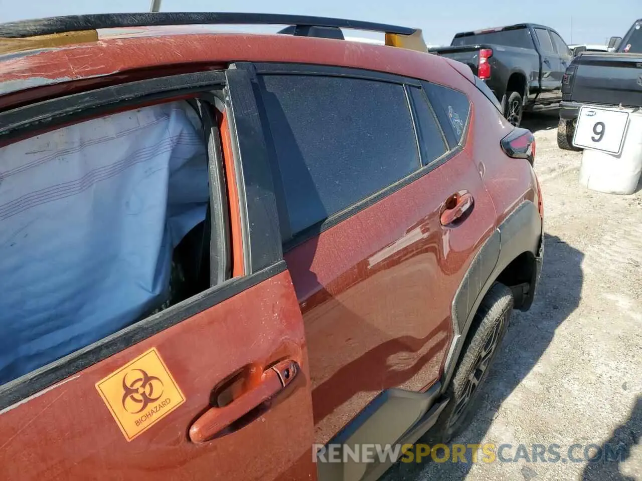 10 Photograph of a damaged car 4S4GUHU66R3763597 SUBARU CROSSTREK 2024