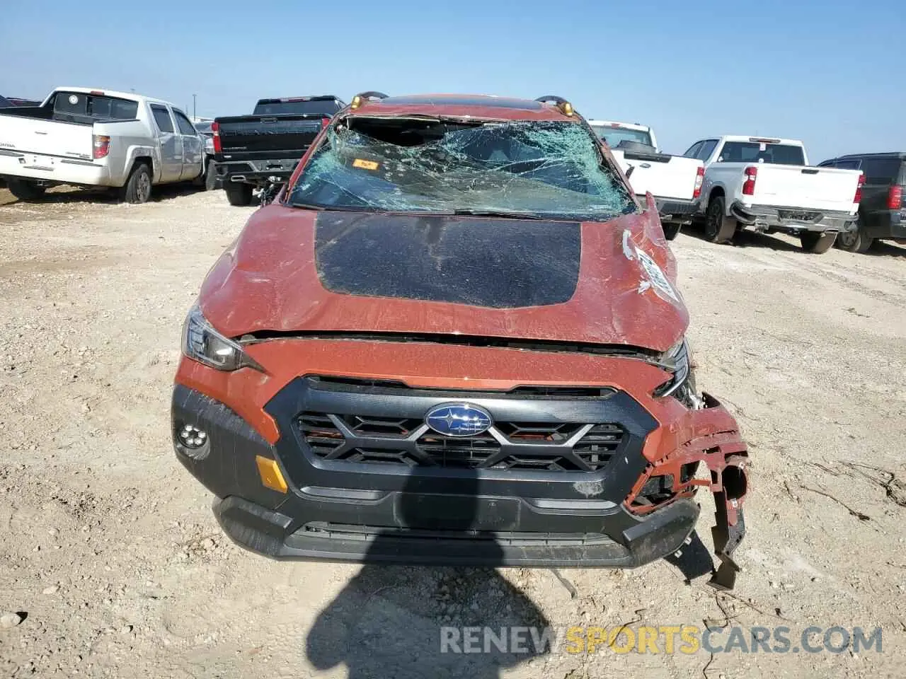 5 Photograph of a damaged car 4S4GUHU66R3763597 SUBARU CROSSTREK 2024