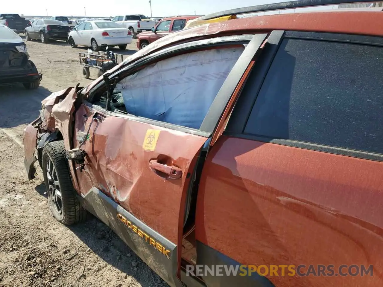 8 Photograph of a damaged car 4S4GUHU66R3763597 SUBARU CROSSTREK 2024