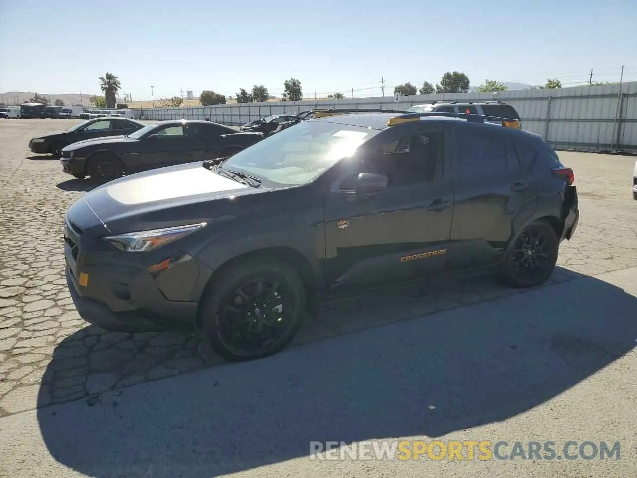 1 Photograph of a damaged car 4S4GUHU66R3818100 SUBARU CROSSTREK 2024