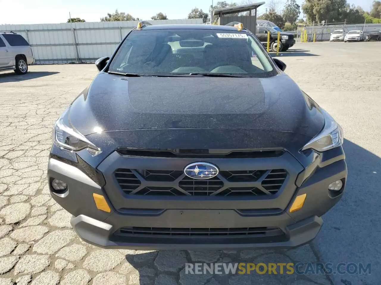 5 Photograph of a damaged car 4S4GUHU66R3818100 SUBARU CROSSTREK 2024