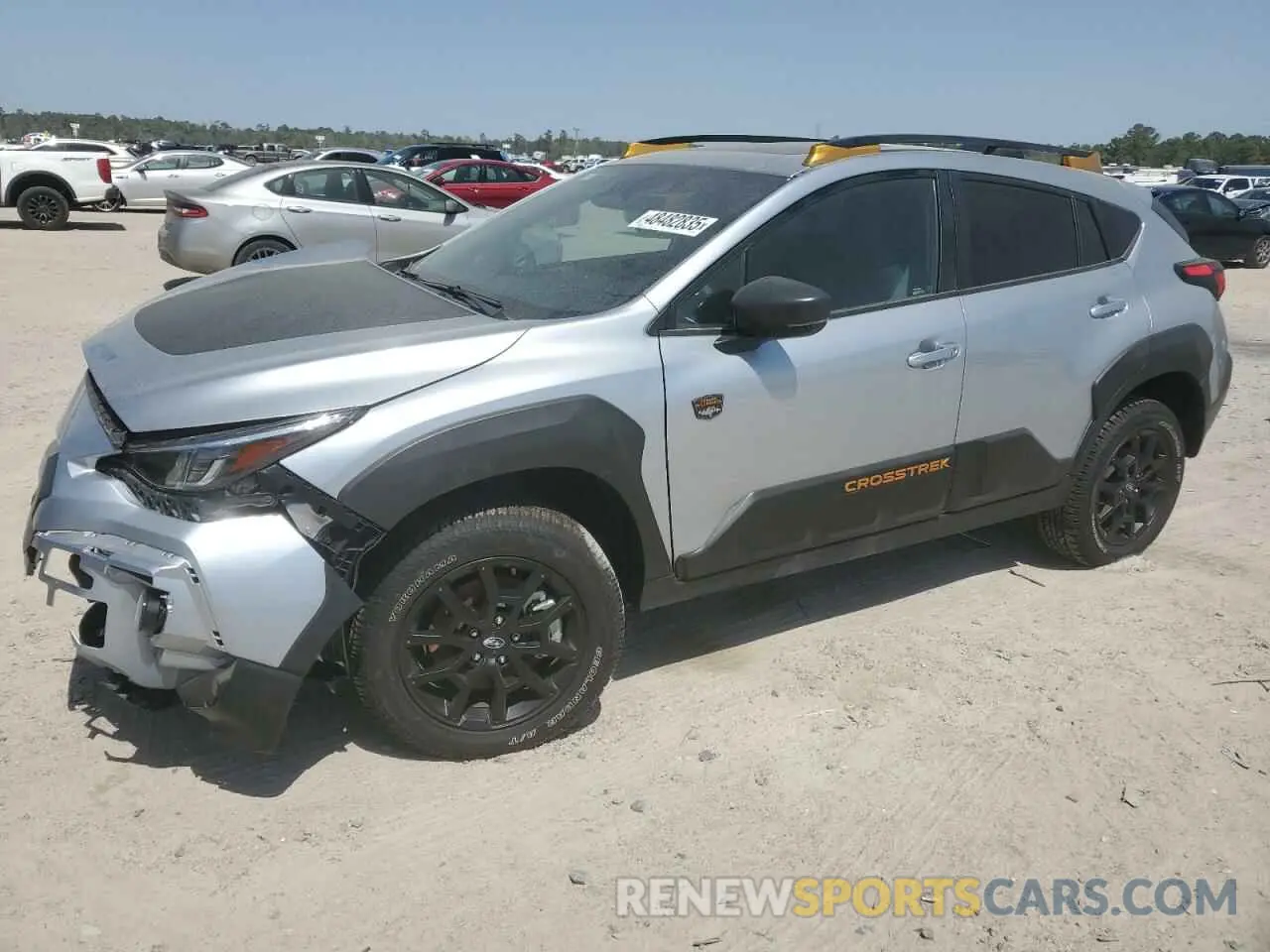 1 Photograph of a damaged car 4S4GUHU68R3776691 SUBARU CROSSTREK 2024