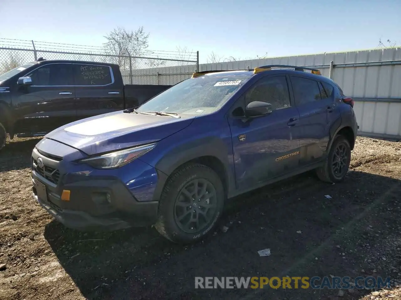 1 Photograph of a damaged car 4S4GUHU68R3790204 SUBARU CROSSTREK 2024