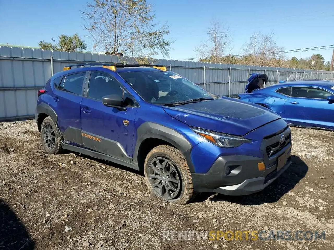 4 Photograph of a damaged car 4S4GUHU68R3790204 SUBARU CROSSTREK 2024