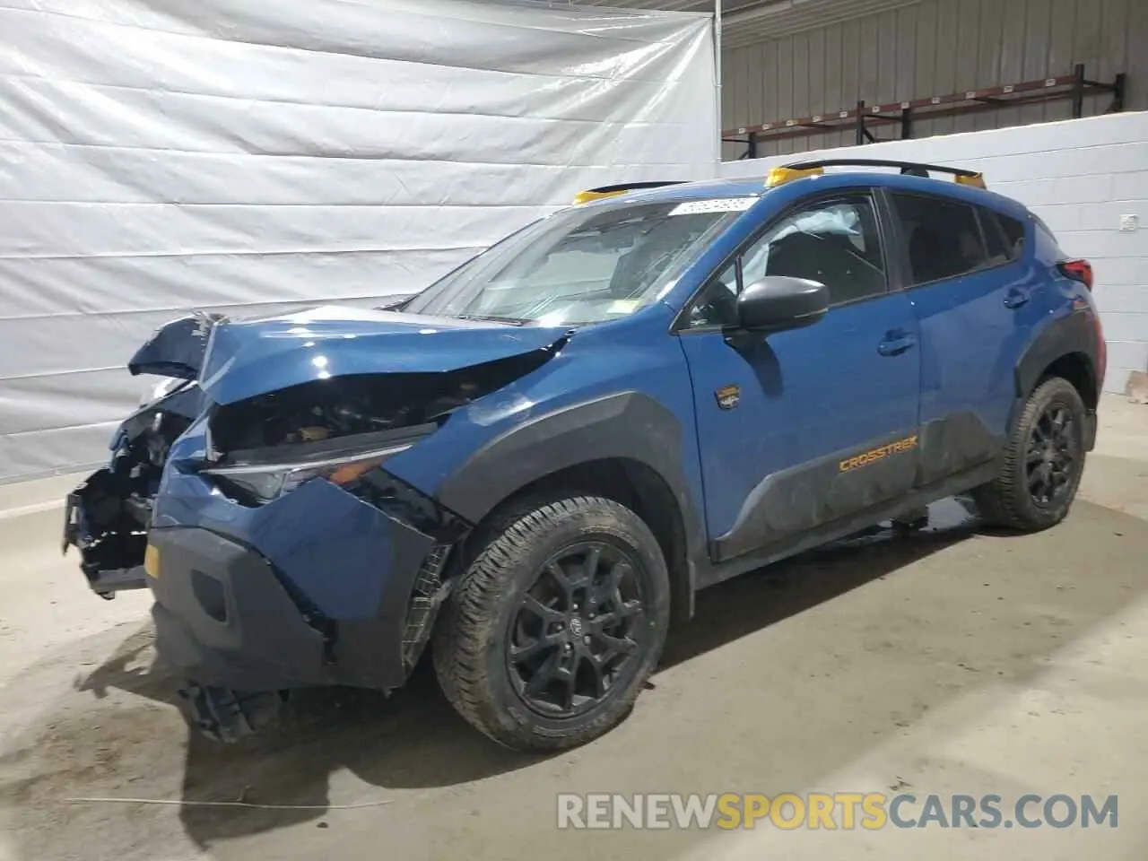 1 Photograph of a damaged car 4S4GUHU68R3837439 SUBARU CROSSTREK 2024