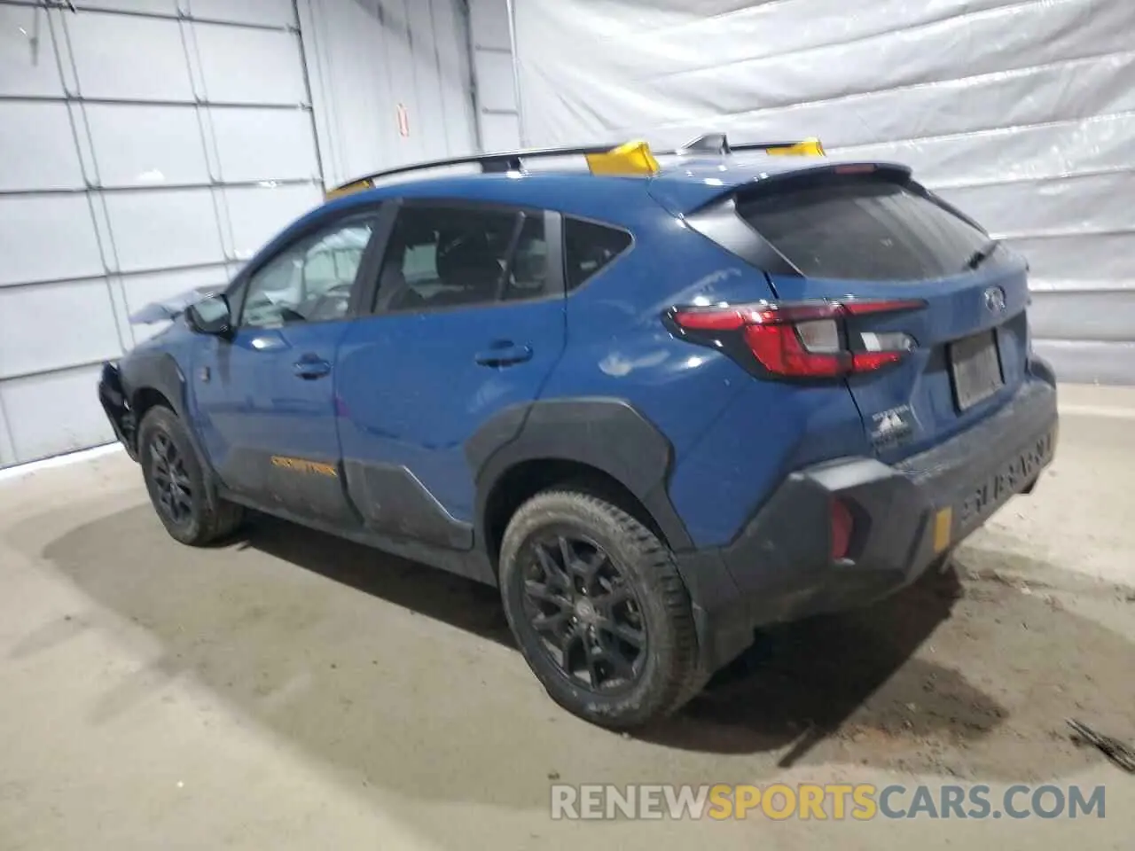 2 Photograph of a damaged car 4S4GUHU68R3837439 SUBARU CROSSTREK 2024