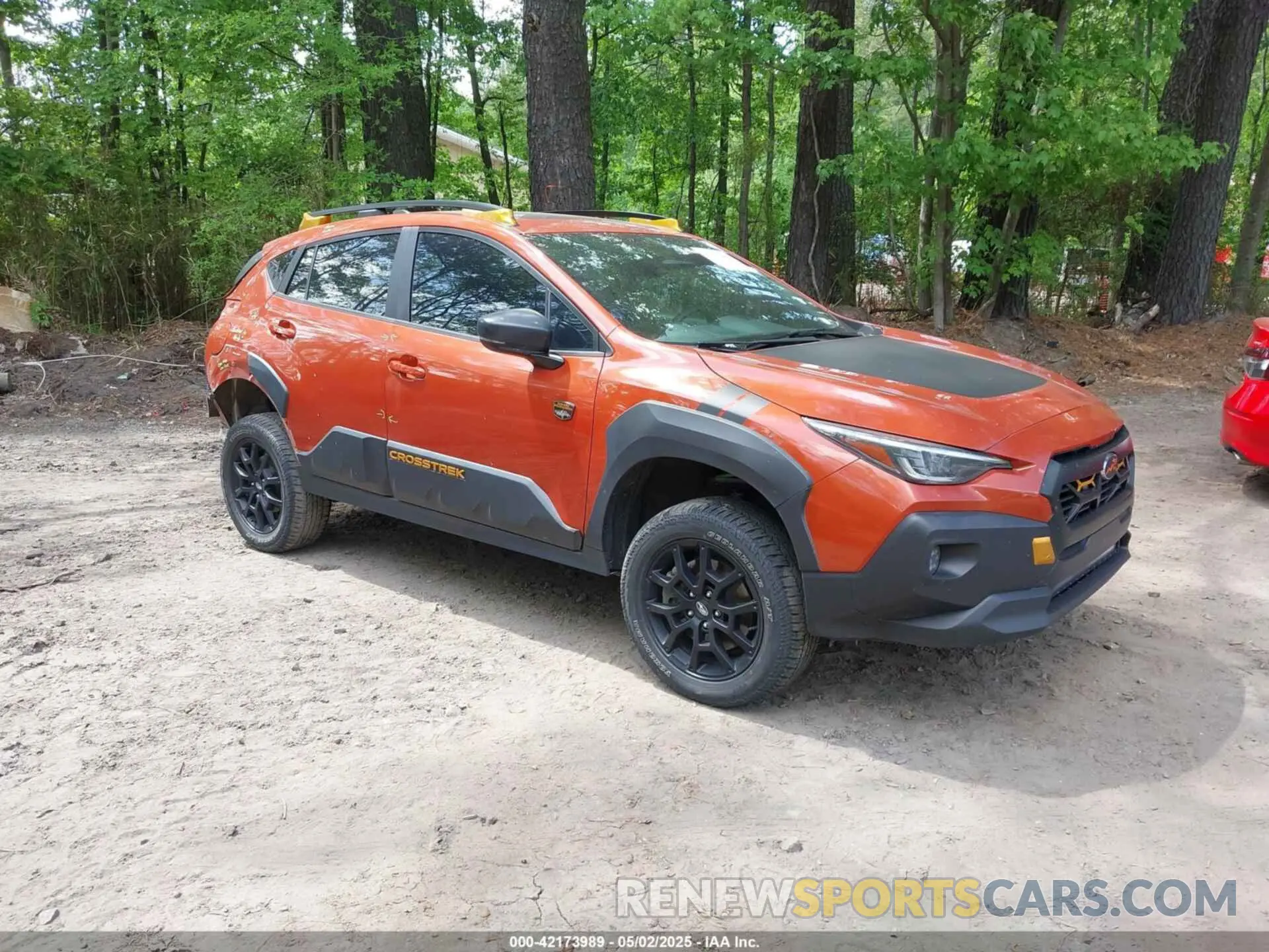 1 Photograph of a damaged car 4S4GUHU69R3724874 SUBARU CROSSTREK 2024