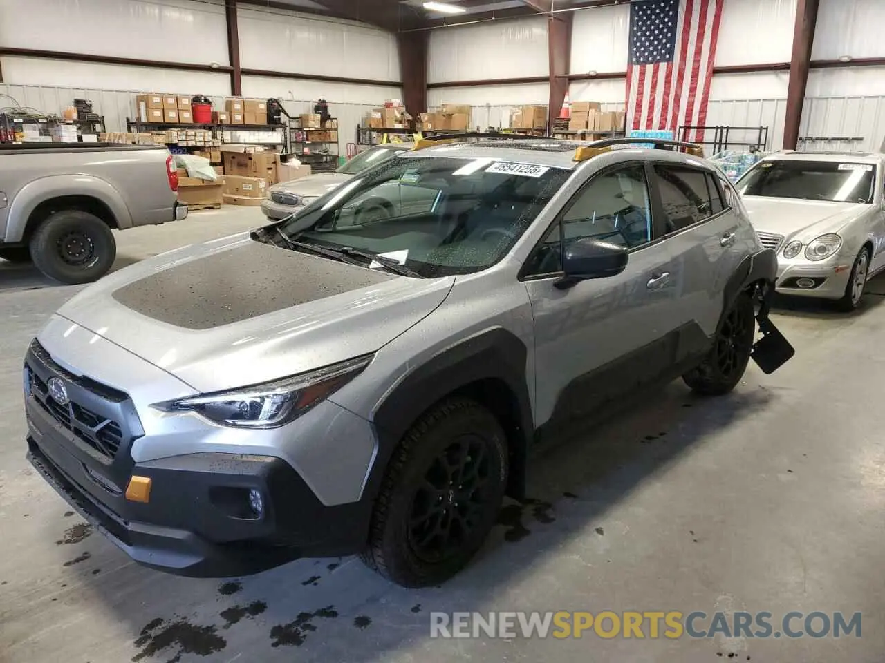 1 Photograph of a damaged car 4S4GUHU69R3783214 SUBARU CROSSTREK 2024