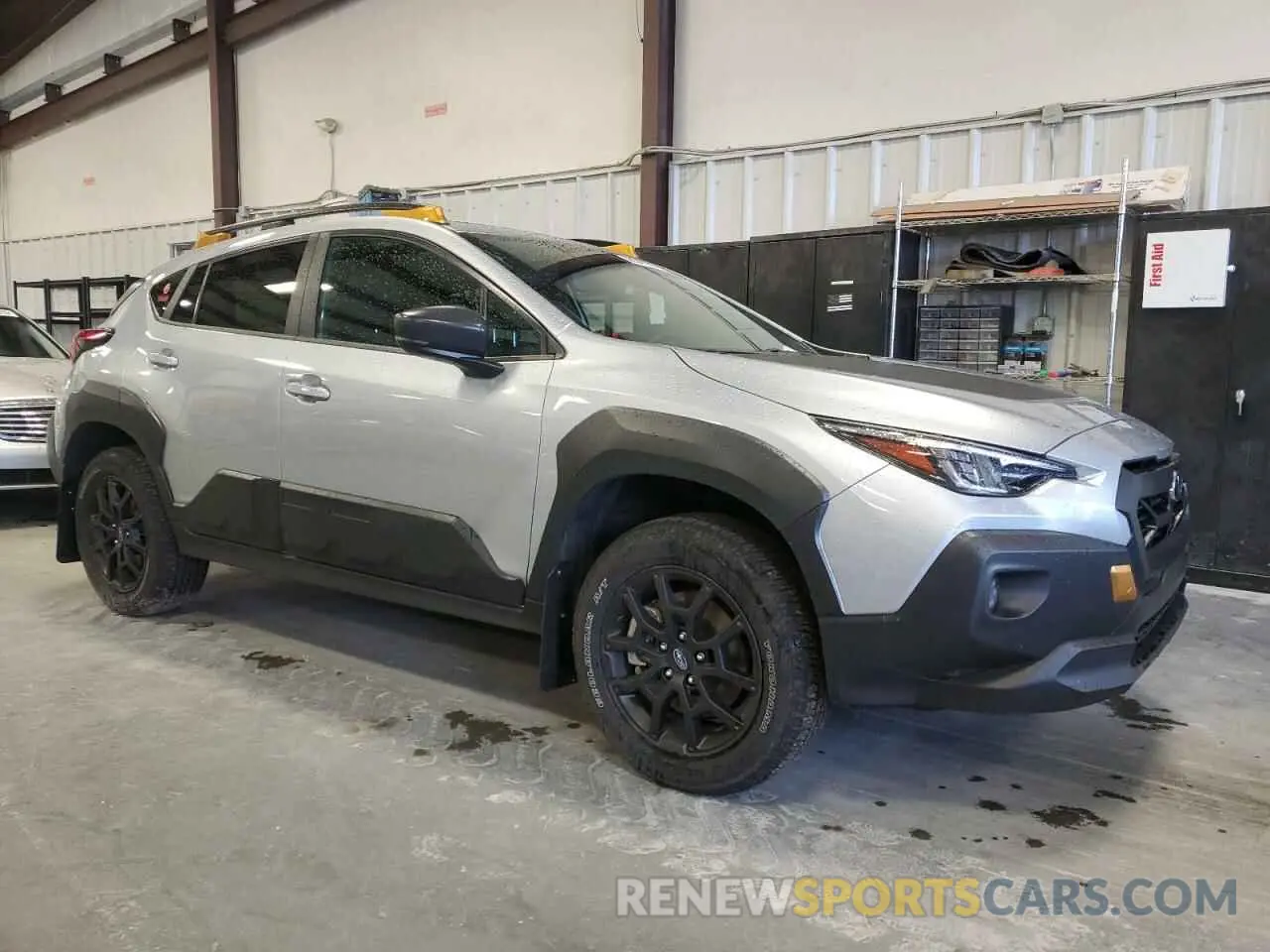 4 Photograph of a damaged car 4S4GUHU69R3783214 SUBARU CROSSTREK 2024