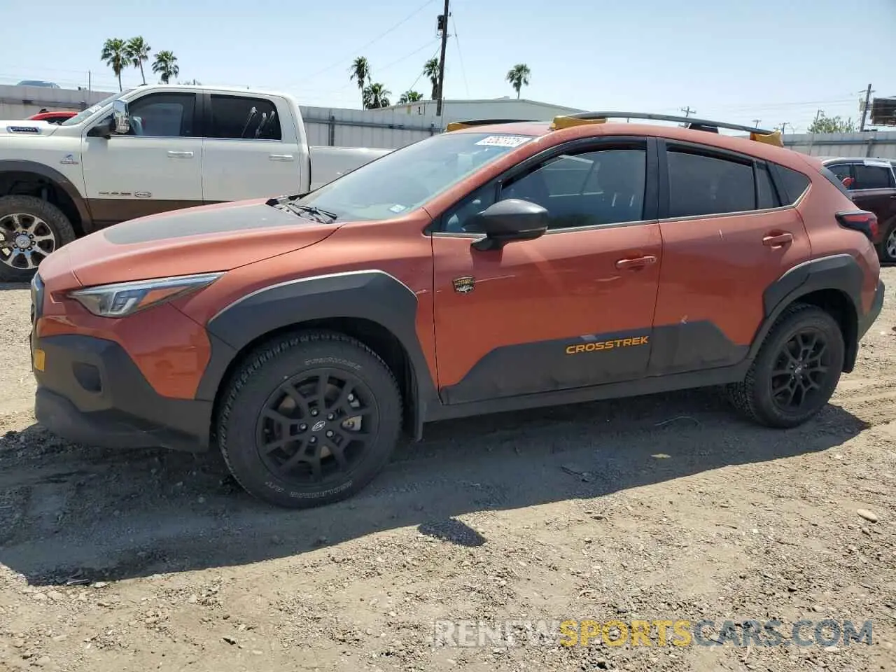 1 Photograph of a damaged car 4S4GUHU69R3801680 SUBARU CROSSTREK 2024