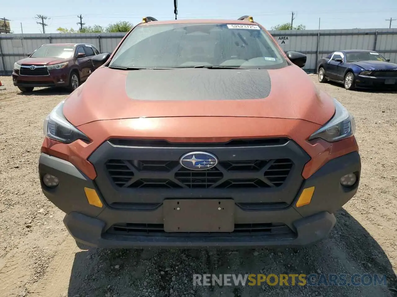 5 Photograph of a damaged car 4S4GUHU69R3801680 SUBARU CROSSTREK 2024