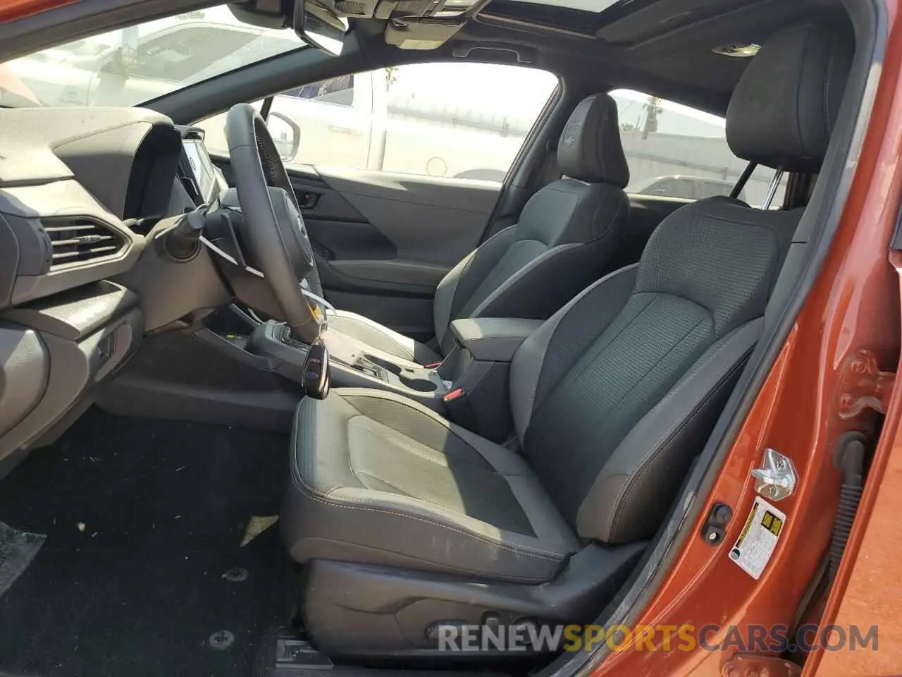 7 Photograph of a damaged car 4S4GUHU69R3801680 SUBARU CROSSTREK 2024