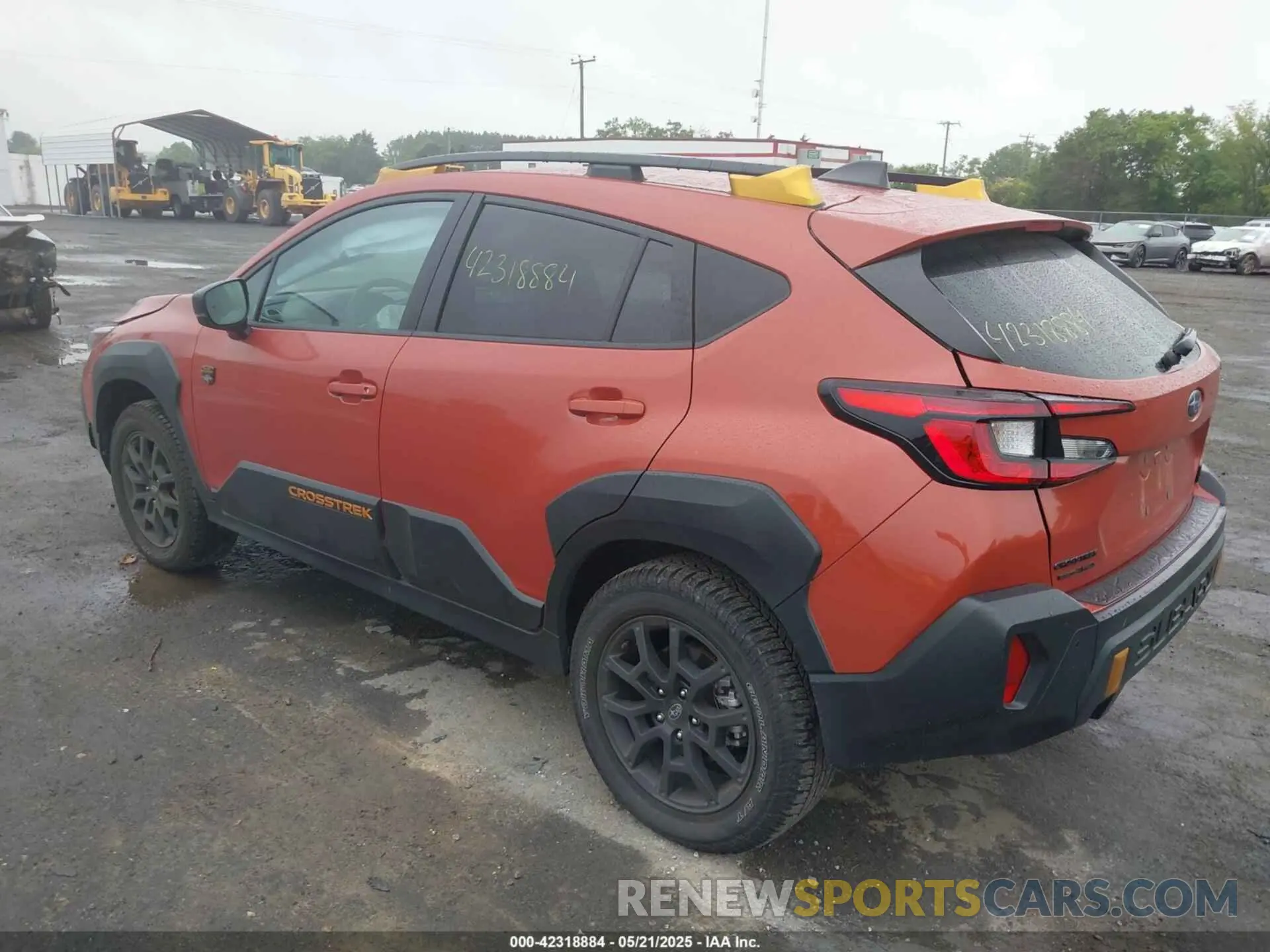 3 Photograph of a damaged car 4S4GUHU6XR3801851 SUBARU CROSSTREK 2024