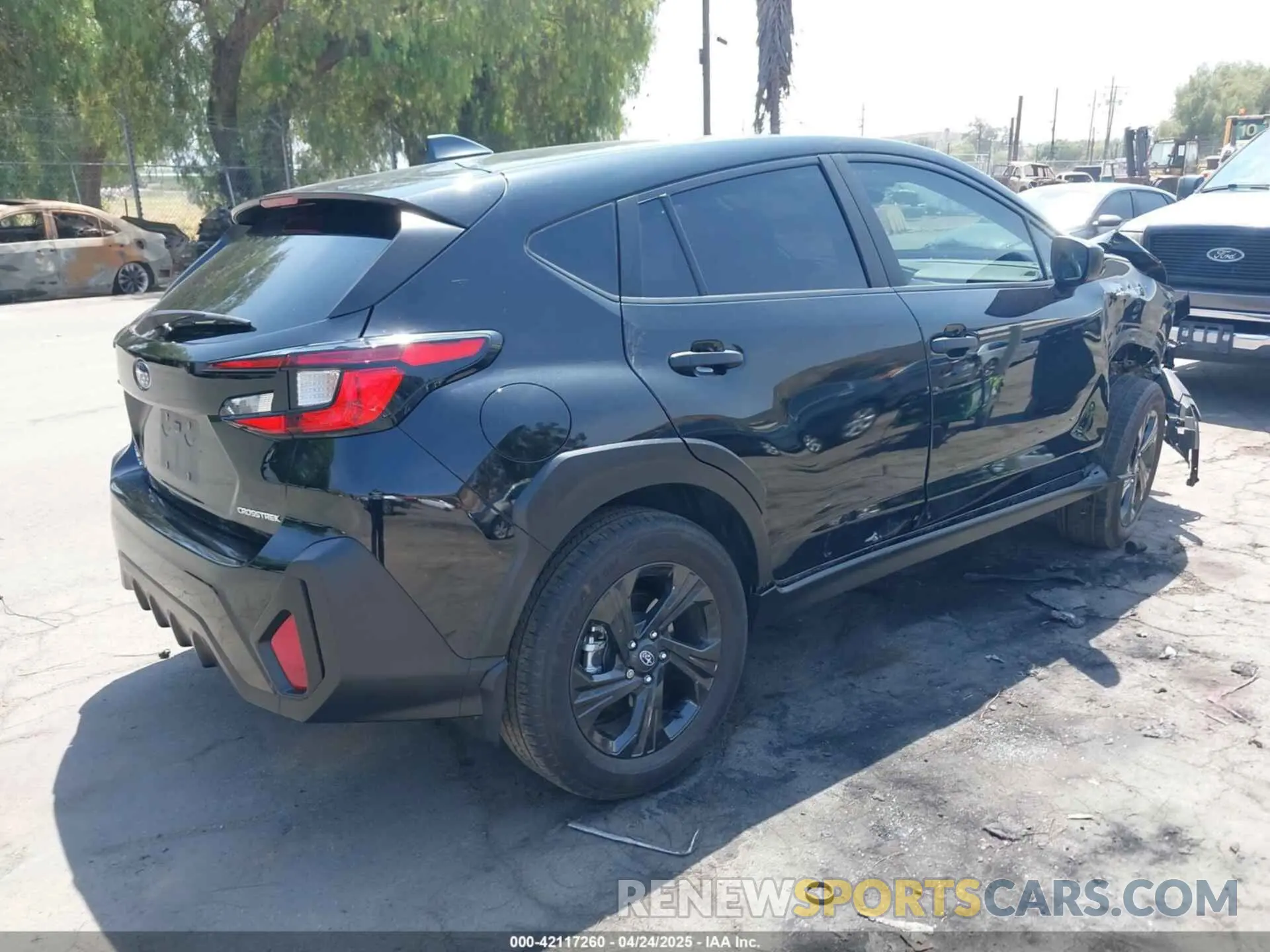 4 Photograph of a damaged car JF2GUABC0R8321505 SUBARU CROSSTREK 2024