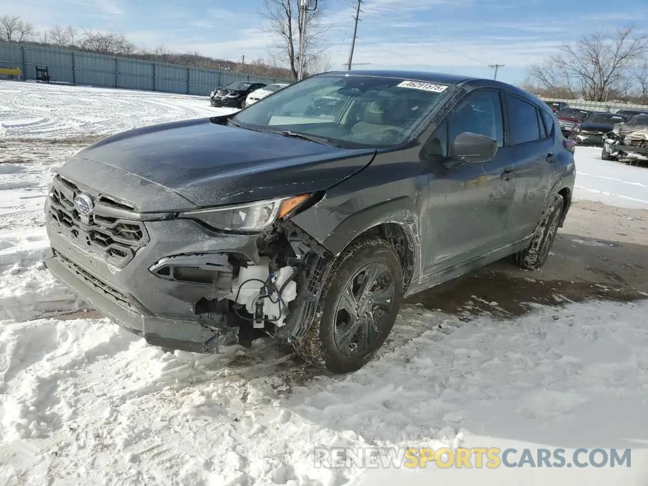 1 Photograph of a damaged car JF2GUABC0R8863350 SUBARU CROSSTREK 2024