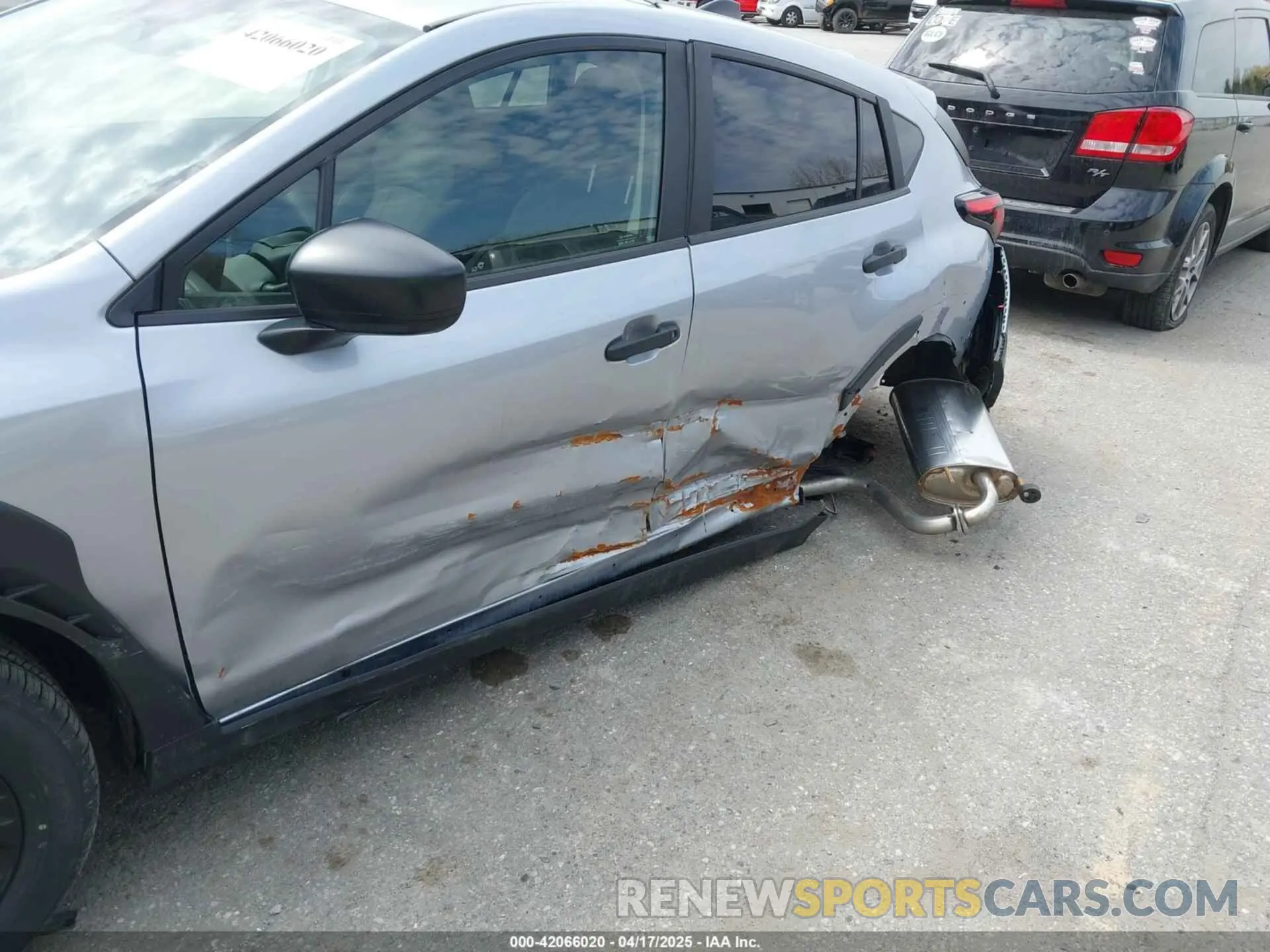 6 Photograph of a damaged car JF2GUABC1R8904603 SUBARU CROSSTREK 2024