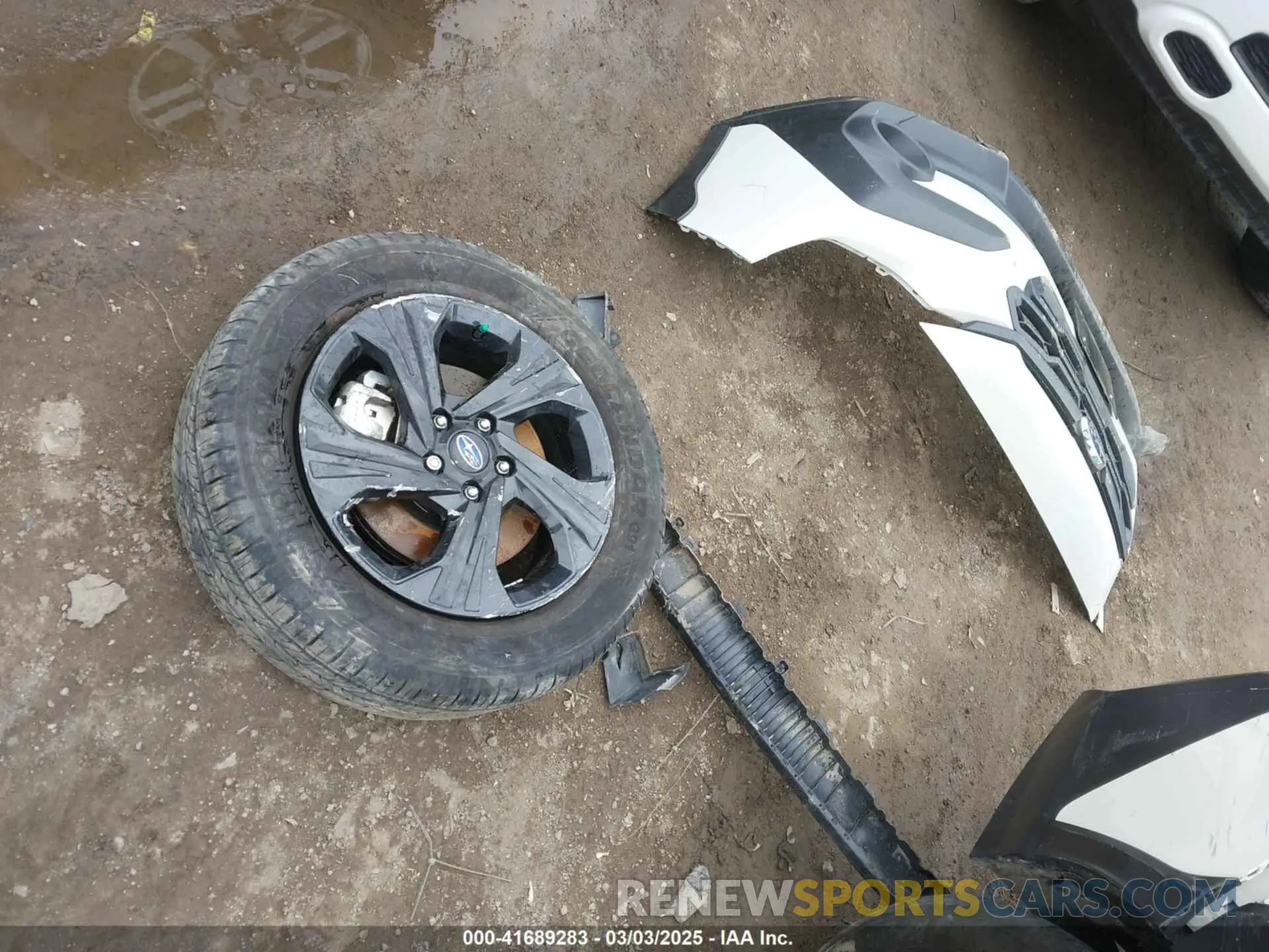 12 Photograph of a damaged car JF2GUABC2R8259945 SUBARU CROSSTREK 2024