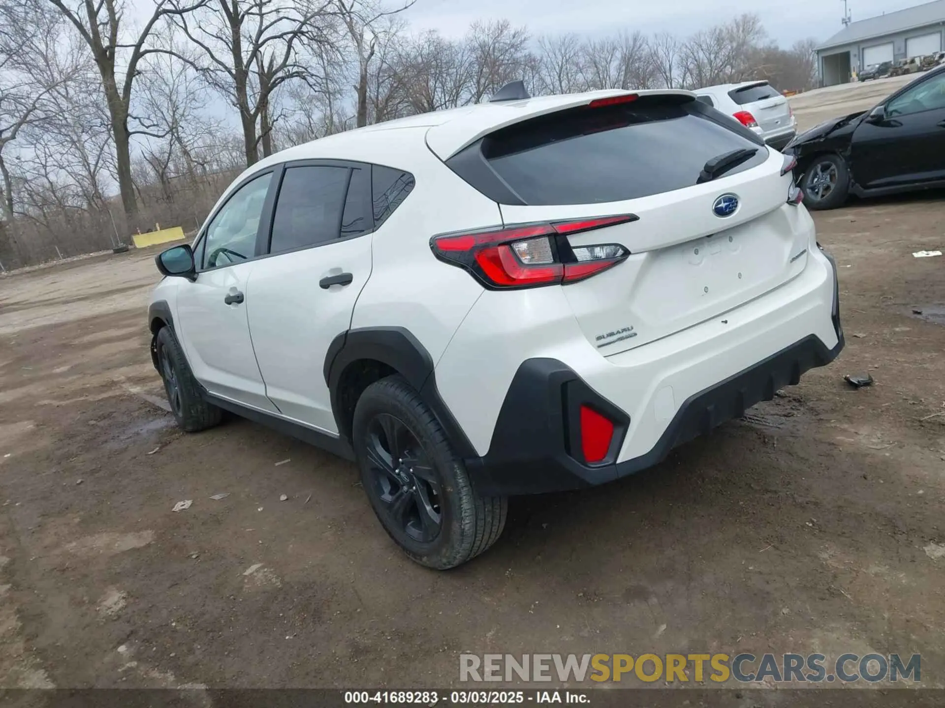 3 Photograph of a damaged car JF2GUABC2R8259945 SUBARU CROSSTREK 2024
