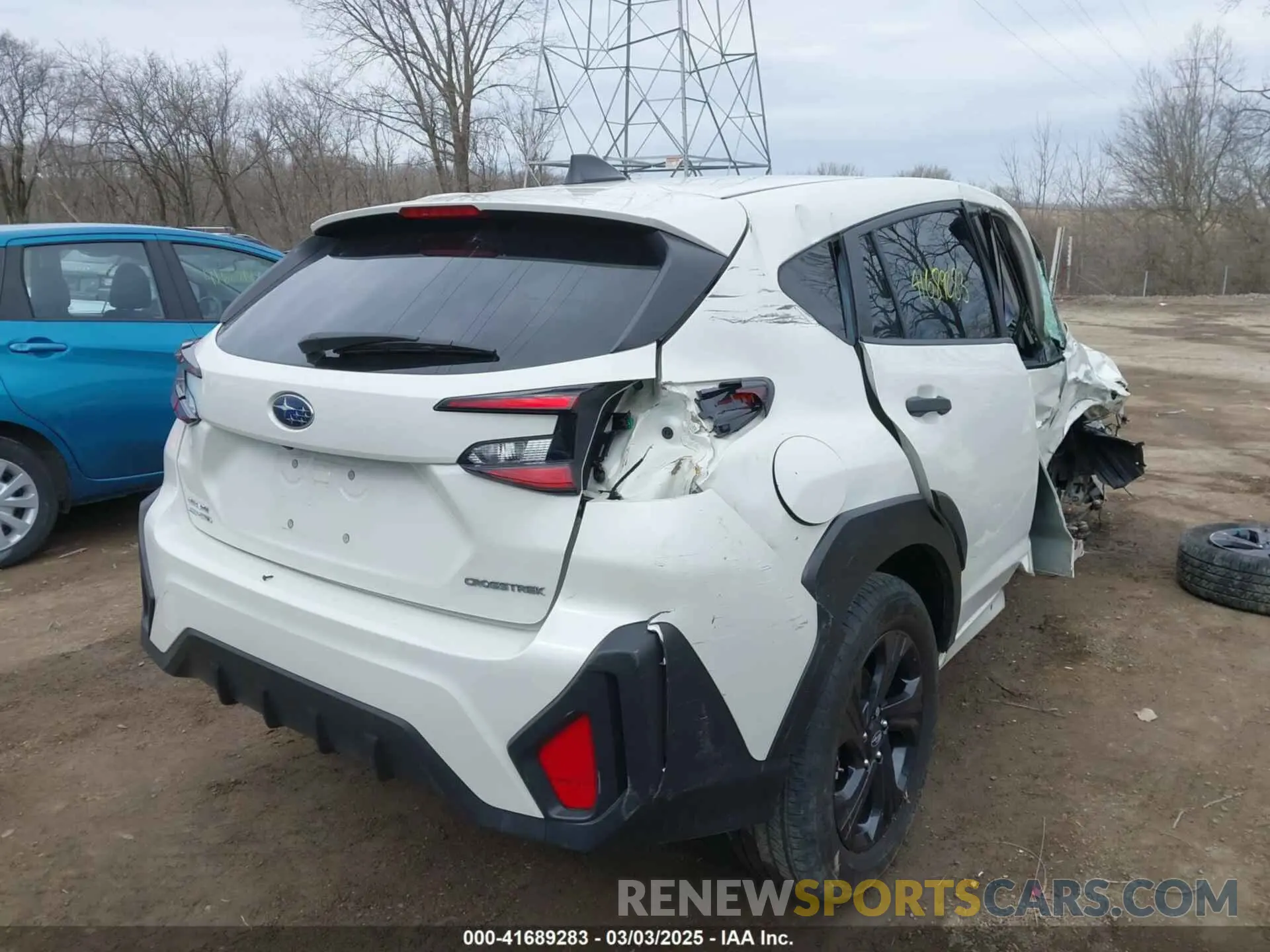 4 Photograph of a damaged car JF2GUABC2R8259945 SUBARU CROSSTREK 2024