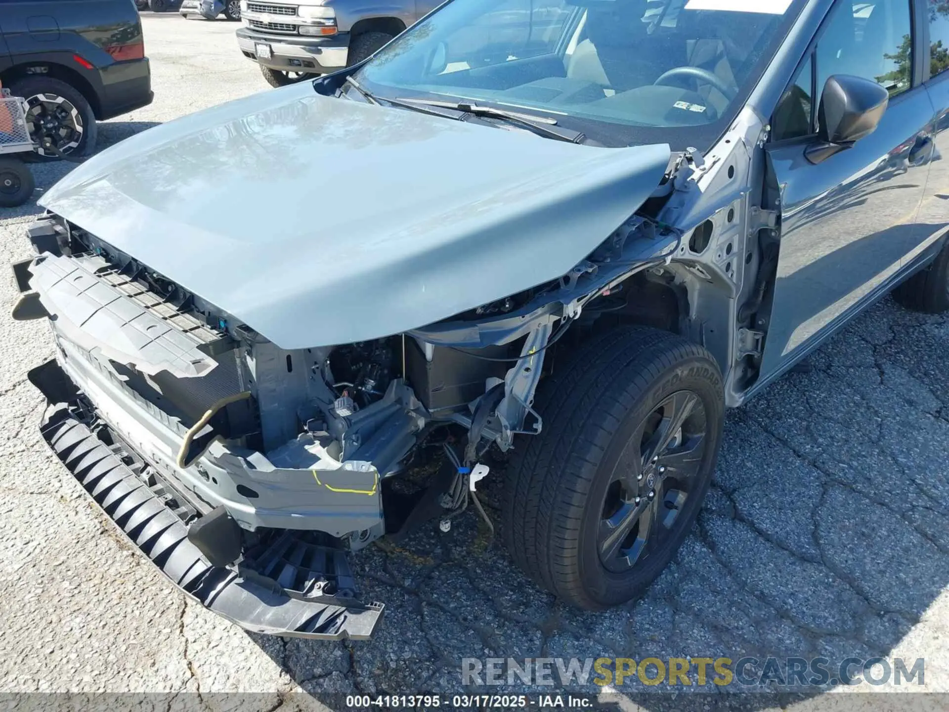 6 Photograph of a damaged car JF2GUABC3R8297331 SUBARU CROSSTREK 2024