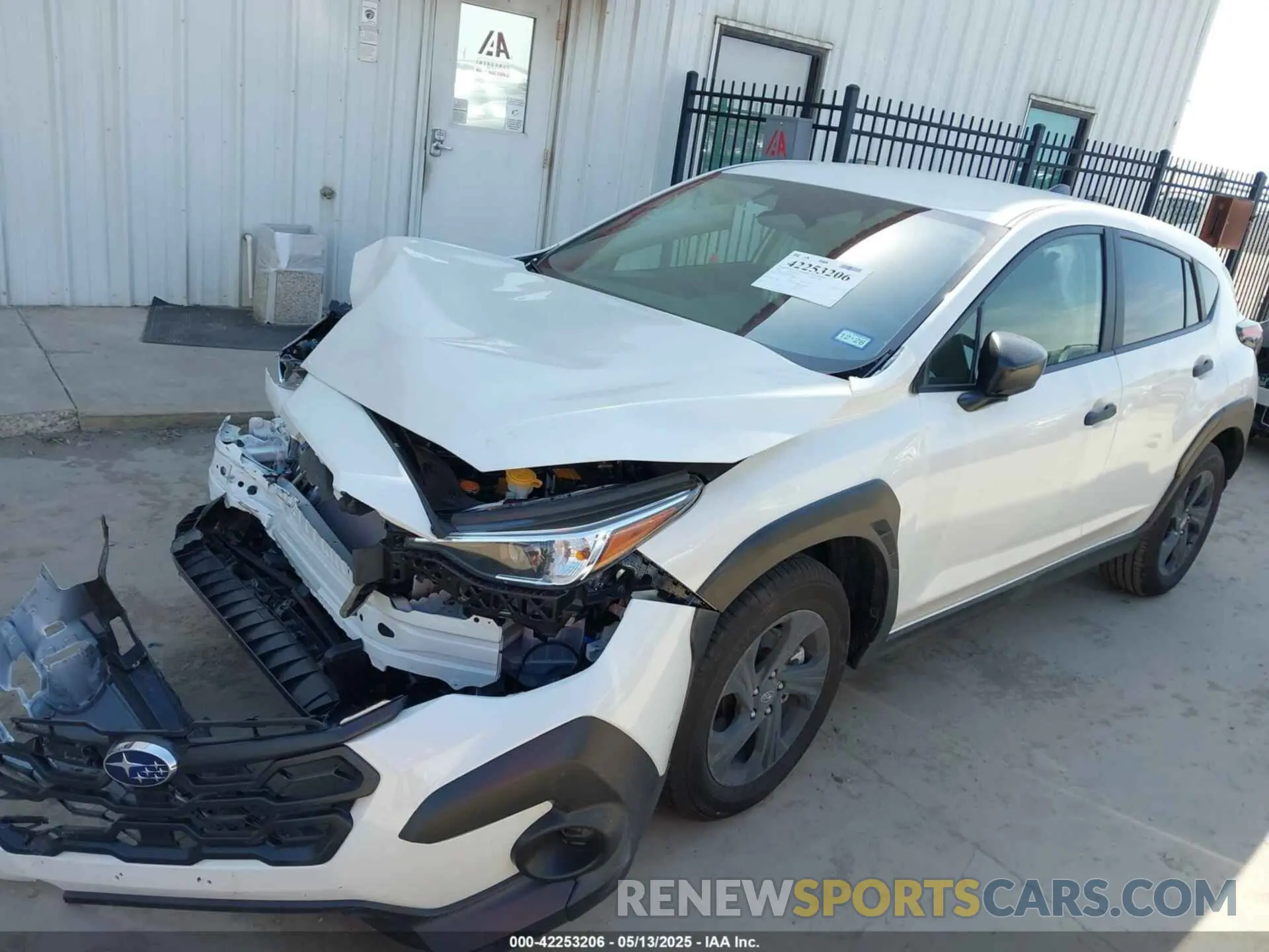 2 Photograph of a damaged car JF2GUABC3R8908586 SUBARU CROSSTREK 2024