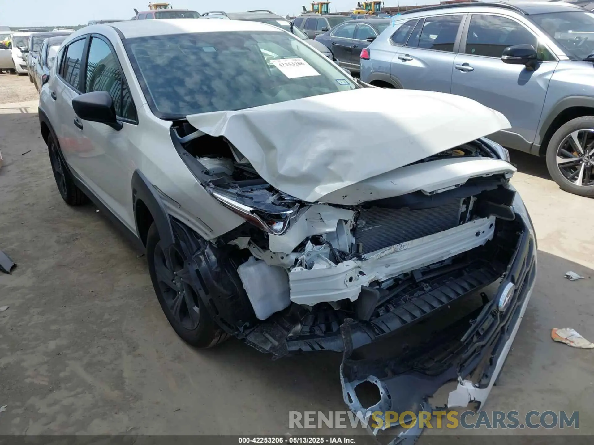 6 Photograph of a damaged car JF2GUABC3R8908586 SUBARU CROSSTREK 2024