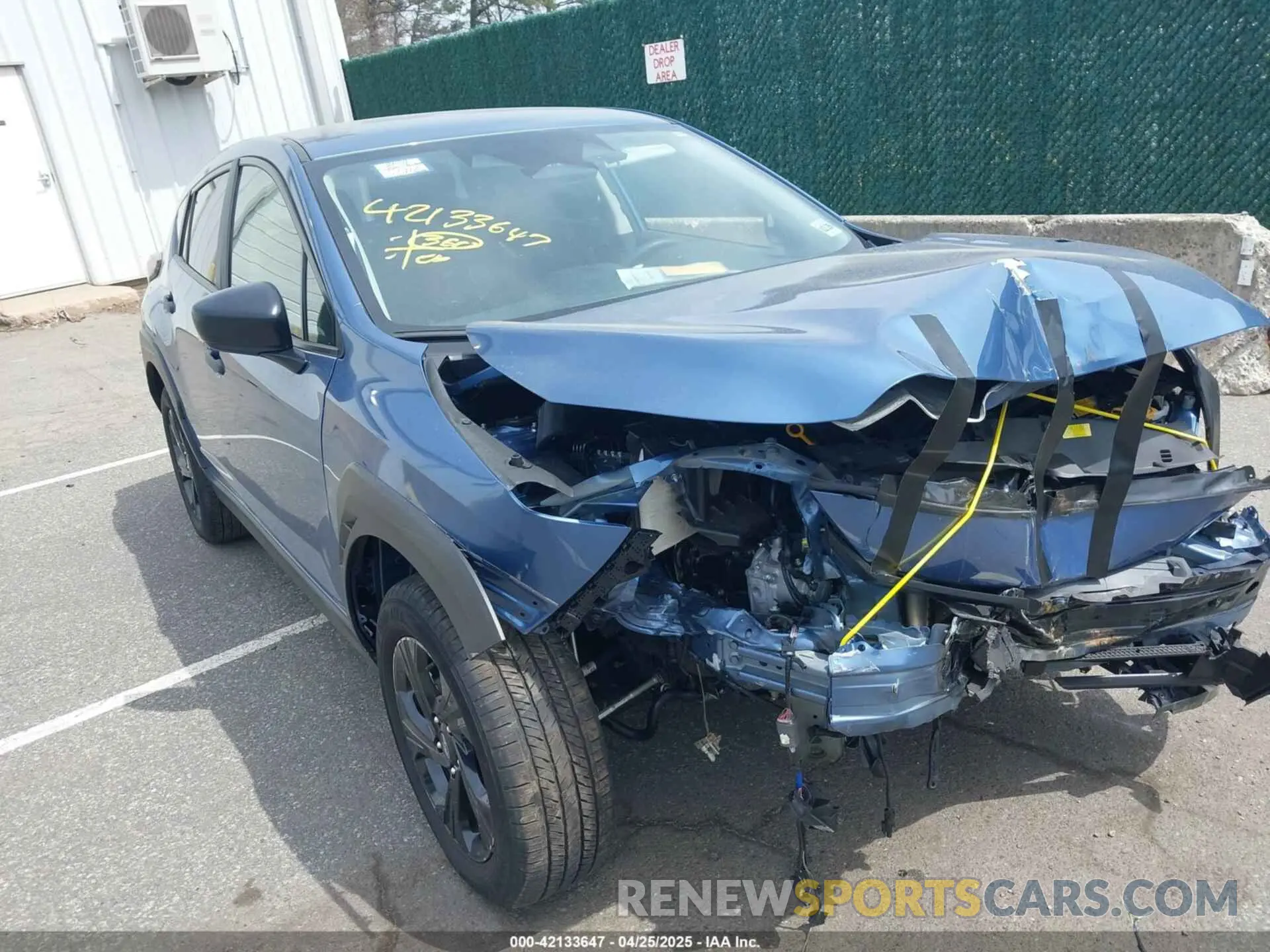 1 Photograph of a damaged car JF2GUABC3RH899694 SUBARU CROSSTREK 2024