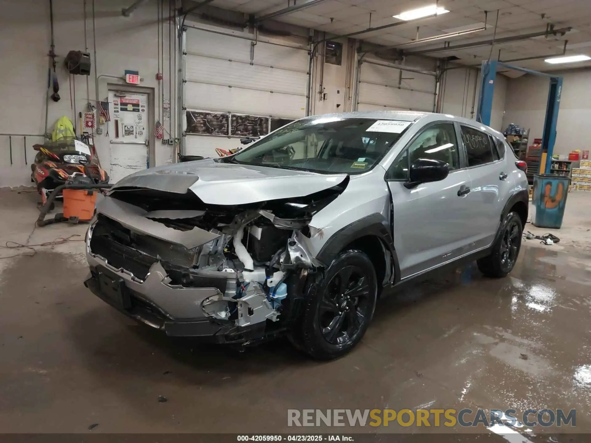 2 Photograph of a damaged car JF2GUABC4R8344057 SUBARU CROSSTREK 2024