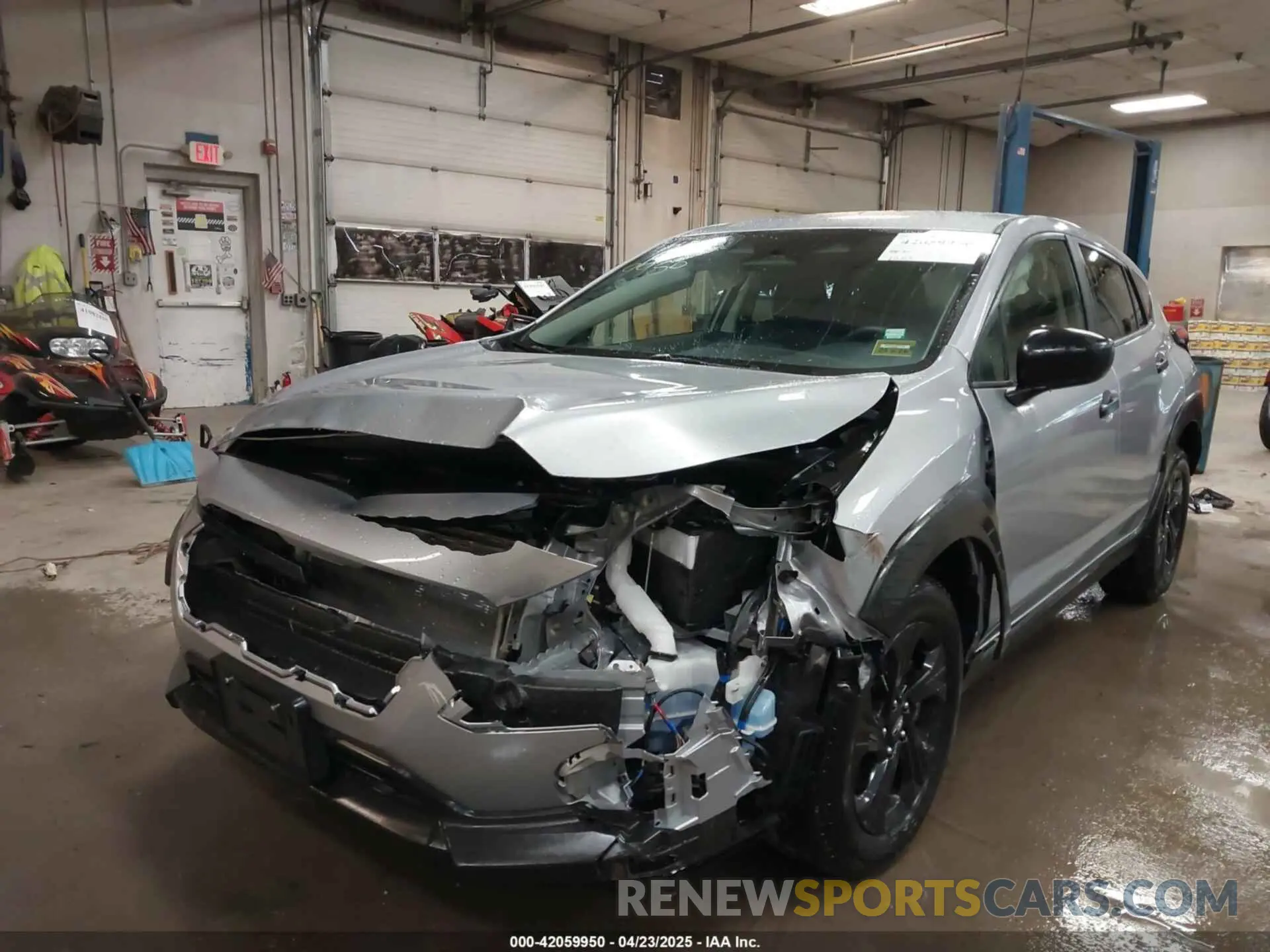 6 Photograph of a damaged car JF2GUABC4R8344057 SUBARU CROSSTREK 2024