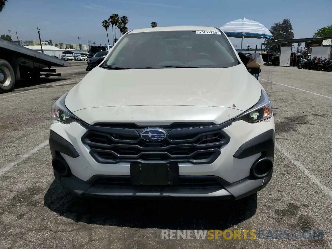 5 Photograph of a damaged car JF2GUABC6R8296156 SUBARU CROSSTREK 2024