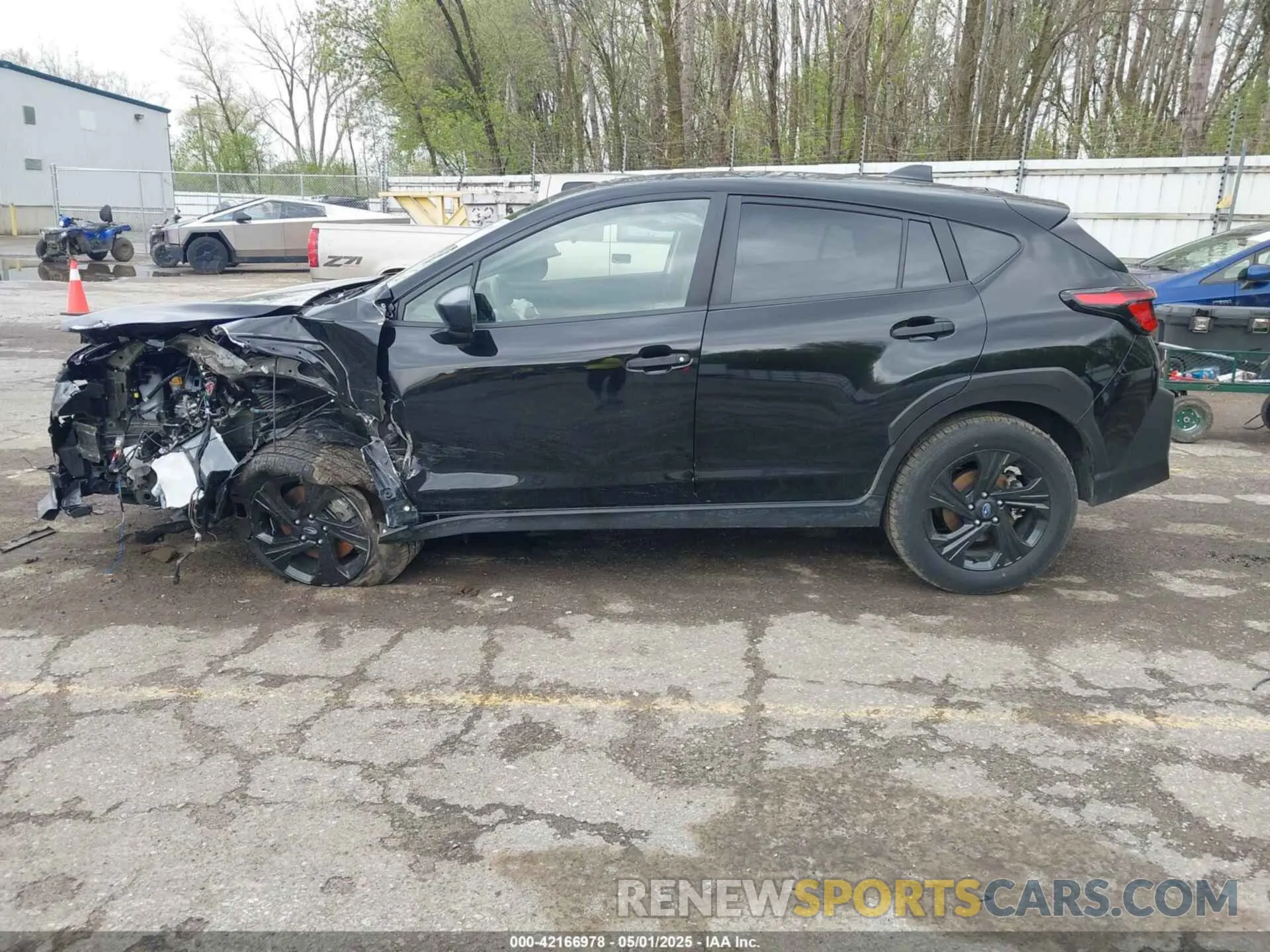 14 Photograph of a damaged car JF2GUABC6RH380025 SUBARU CROSSTREK 2024