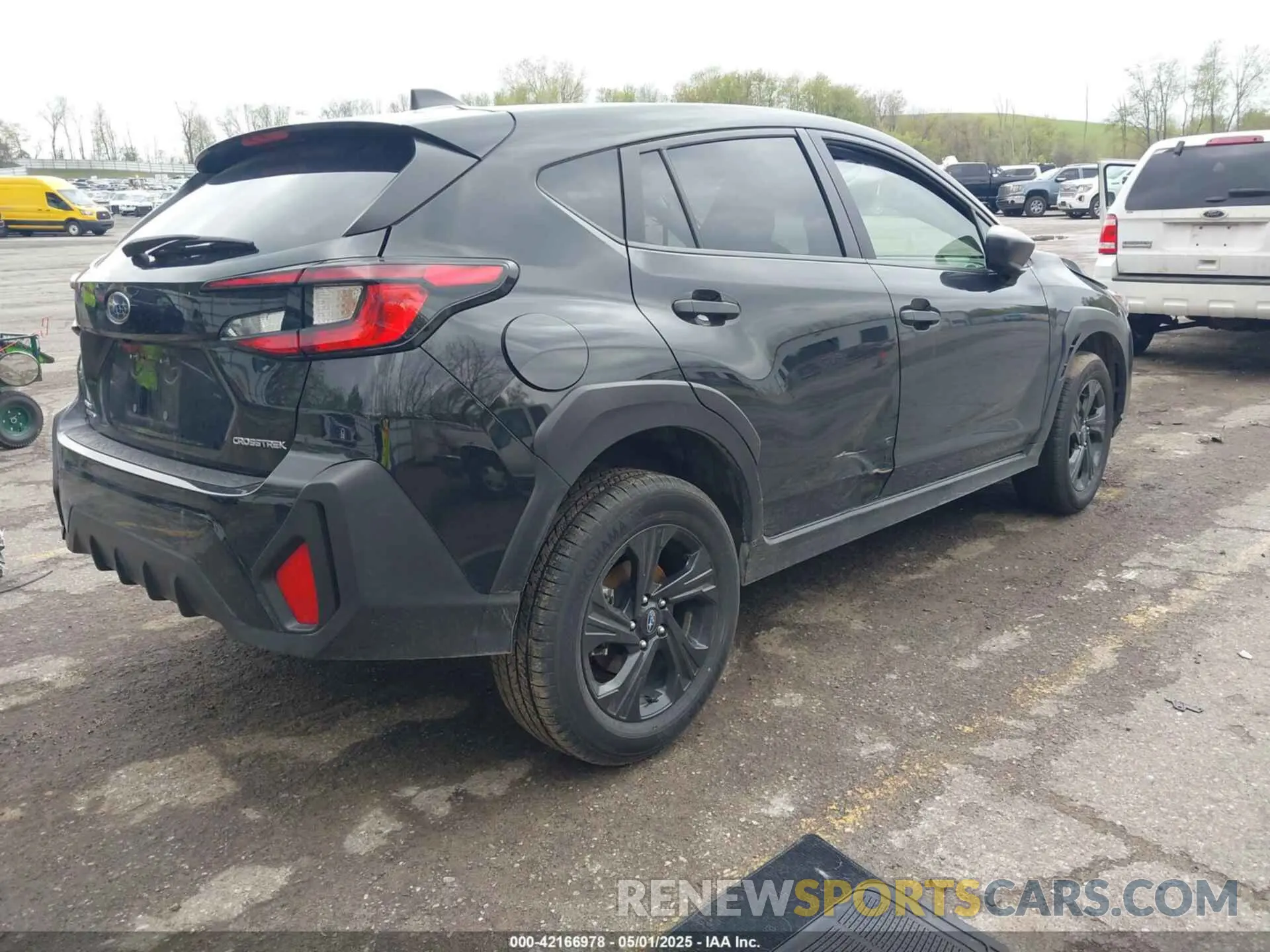 4 Photograph of a damaged car JF2GUABC6RH380025 SUBARU CROSSTREK 2024