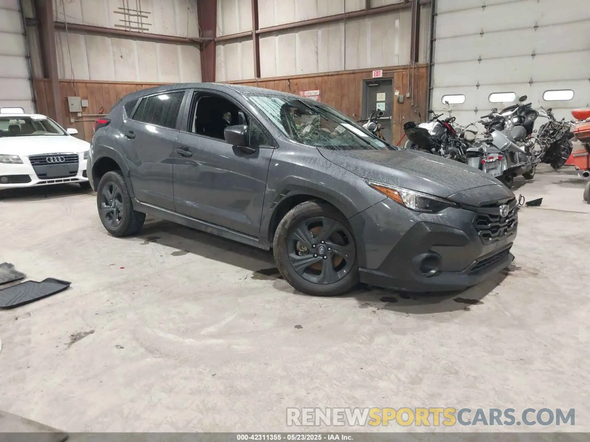 1 Photograph of a damaged car JF2GUABC7R8216119 SUBARU CROSSTREK 2024