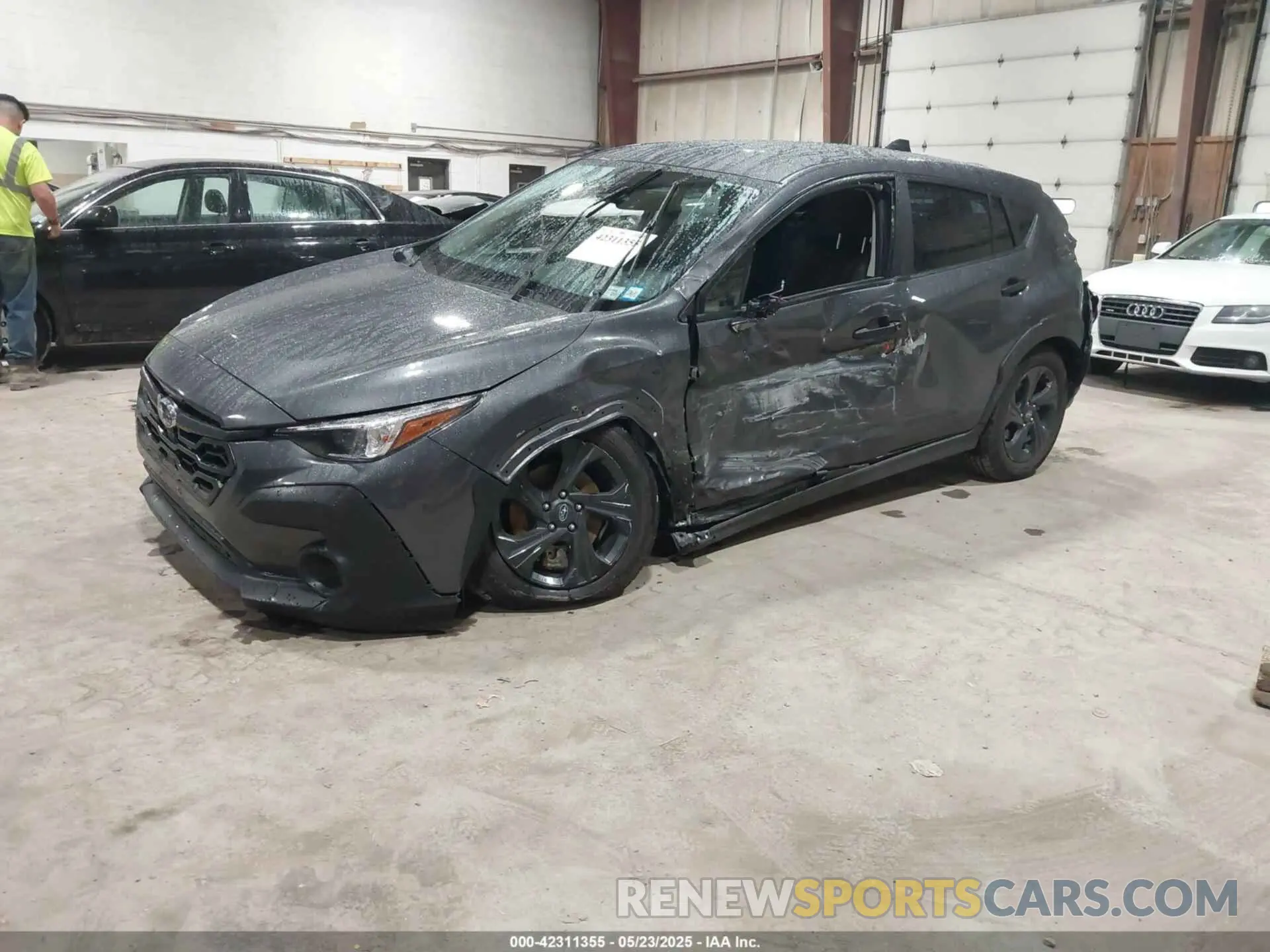2 Photograph of a damaged car JF2GUABC7R8216119 SUBARU CROSSTREK 2024