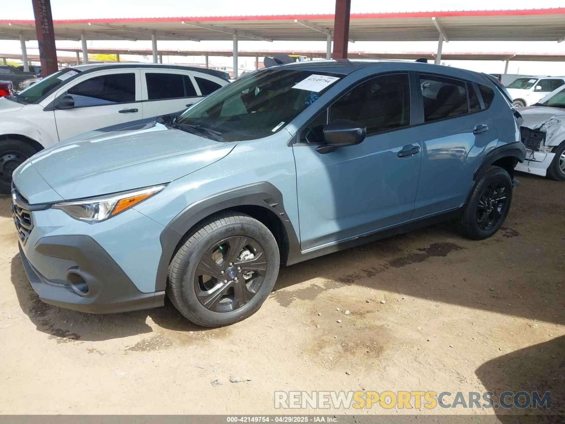 2 Photograph of a damaged car JF2GUABC7R8348667 SUBARU CROSSTREK 2024